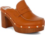 Rag & Co Lycra Stud Platform Mule