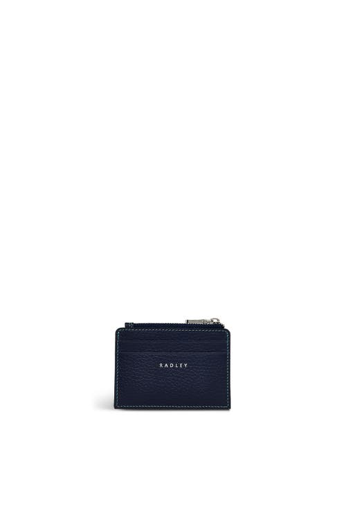 Radley Starfish And Seashells Small Coin Purse In Blue