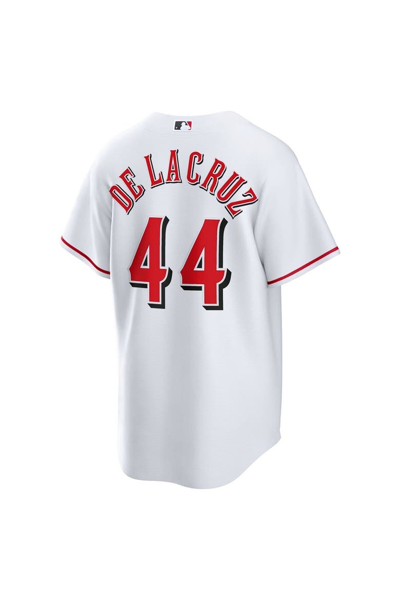 Men's Nike Elly De La Cruz White Cincinnati Reds Alternate 2 Replica 2.0 Player Jersey, Alternate, color, White