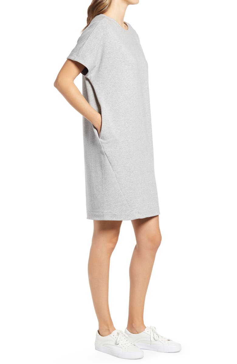 Caslon<sup>®</sup> Crewneck T-Shirt Dress, Alternate, color,