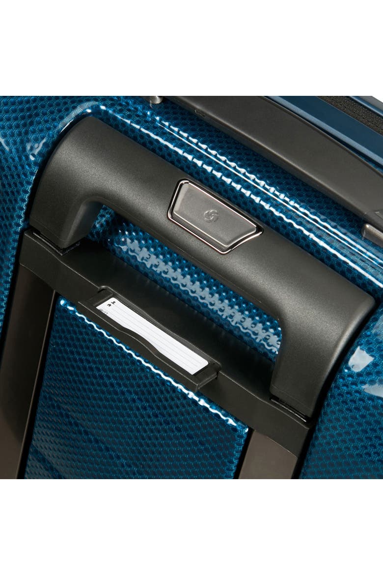 Proxis Global Hardside 22" Carry On Spinner Luggage, Alternate, color, Petrol Blue