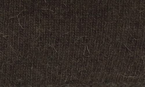Portolano Heart Wool Blend Beanie In Brown