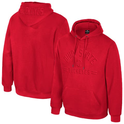 Men's Colosseum Scarlet Ohio State Buckeyes New Member Hoodie