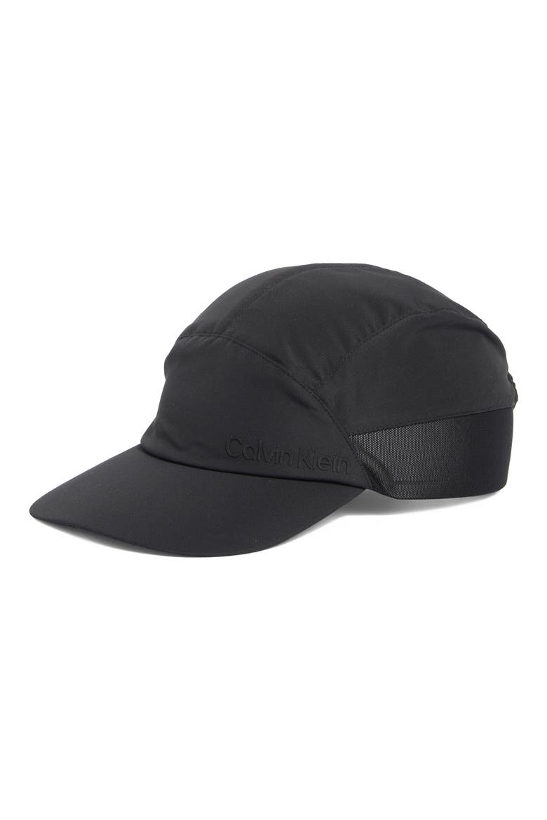 Mesh Panel Performance Hat, Main, color, BLACK