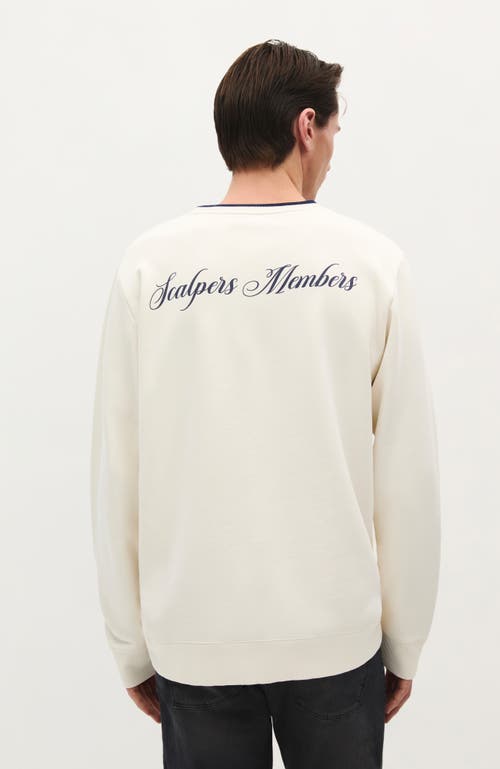 Scalpers Member Sweater In Neutral