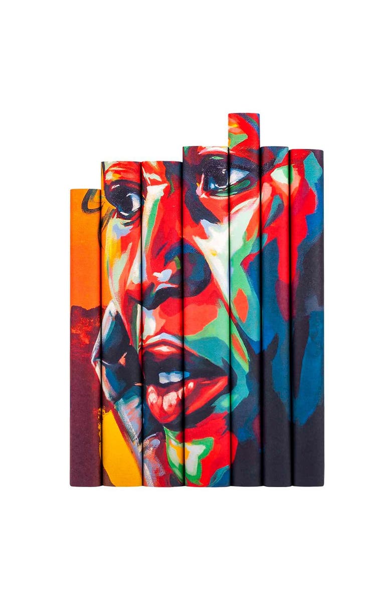 Juniper Books Toni Morrison Portrait Book Set, Main, color, Red