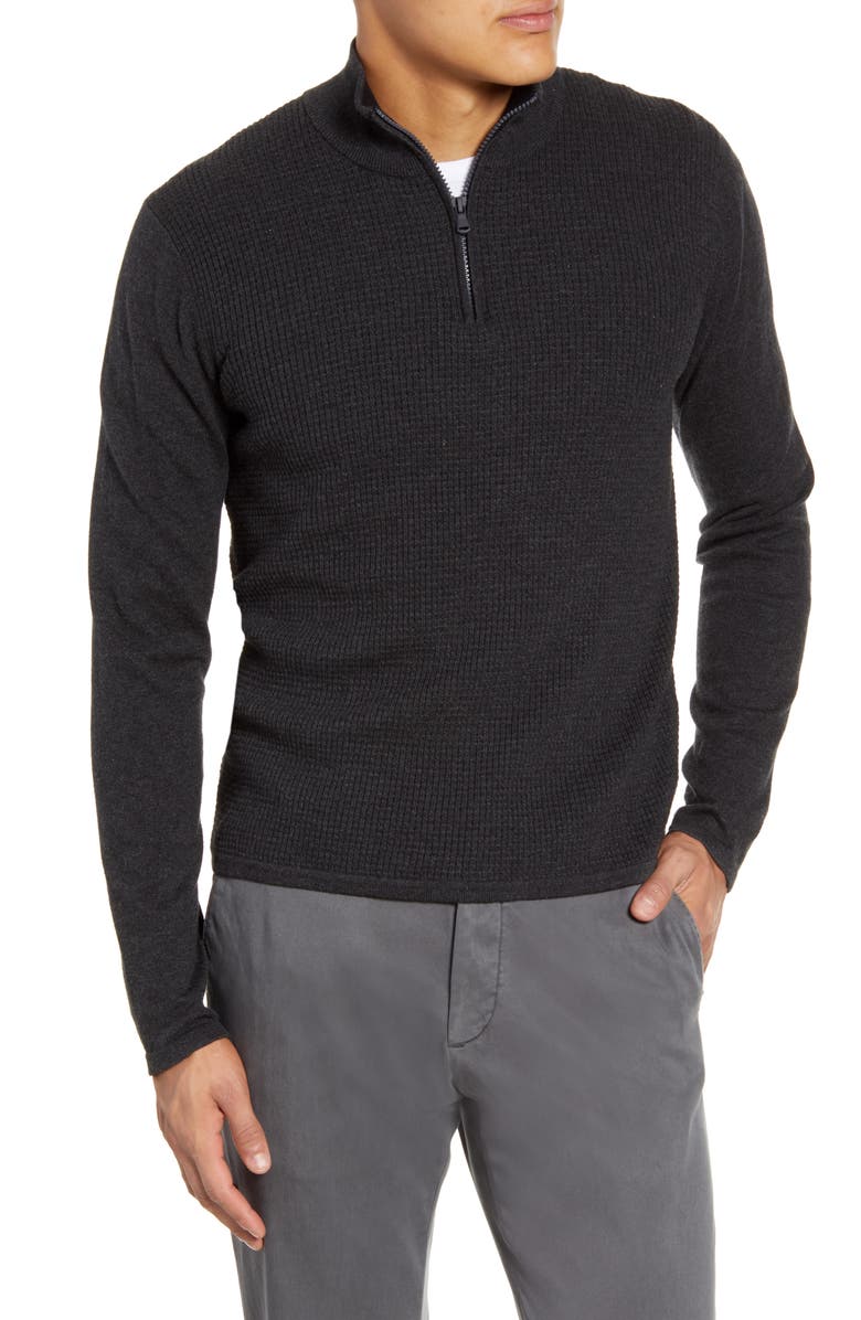 Zachary Prell Higgins Quarter Zip Sweater, Main, color,
