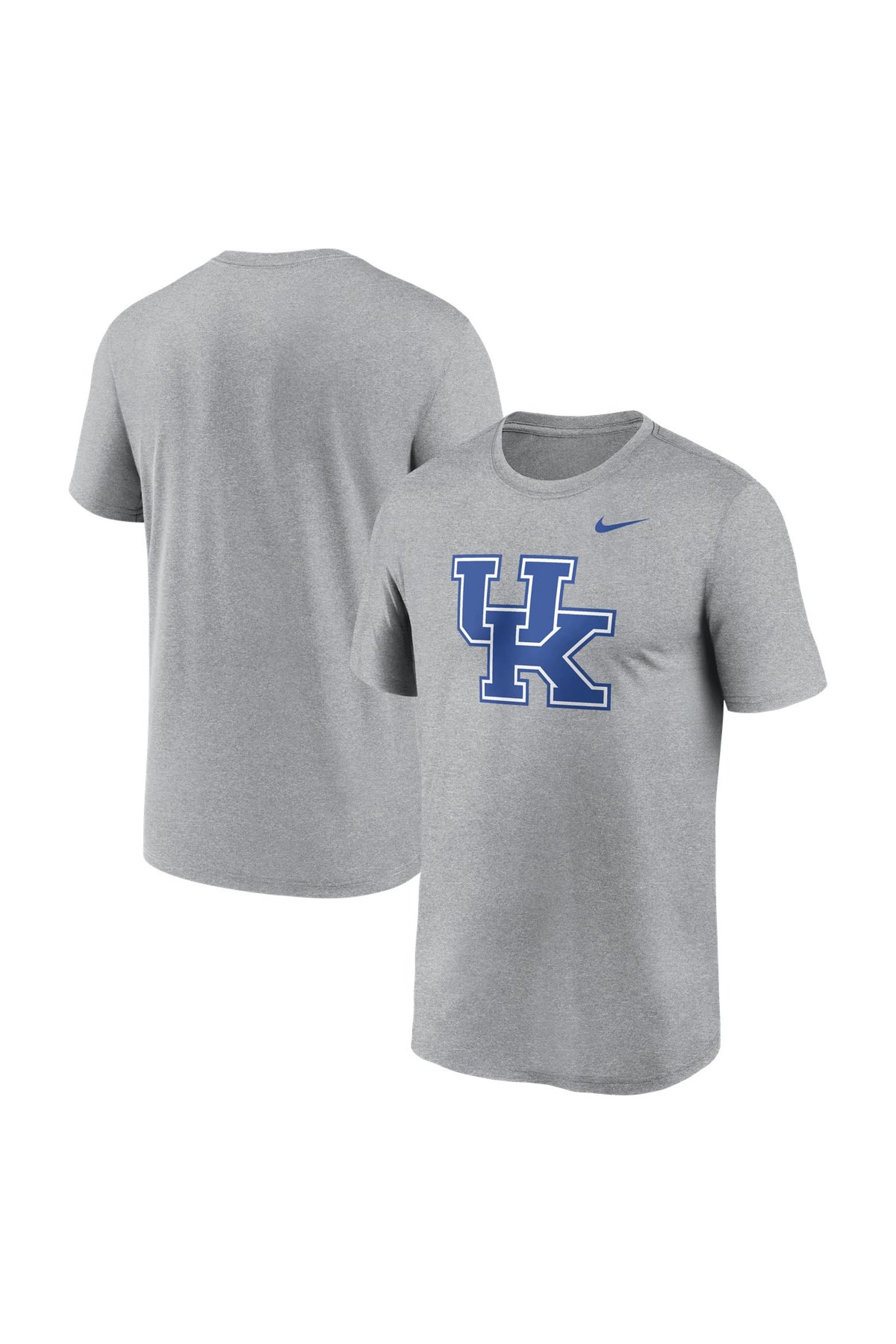 Heatther Color Nike Men's Nike Heather Gray Kentucky Wildcats Primetime Legend Logo T ...