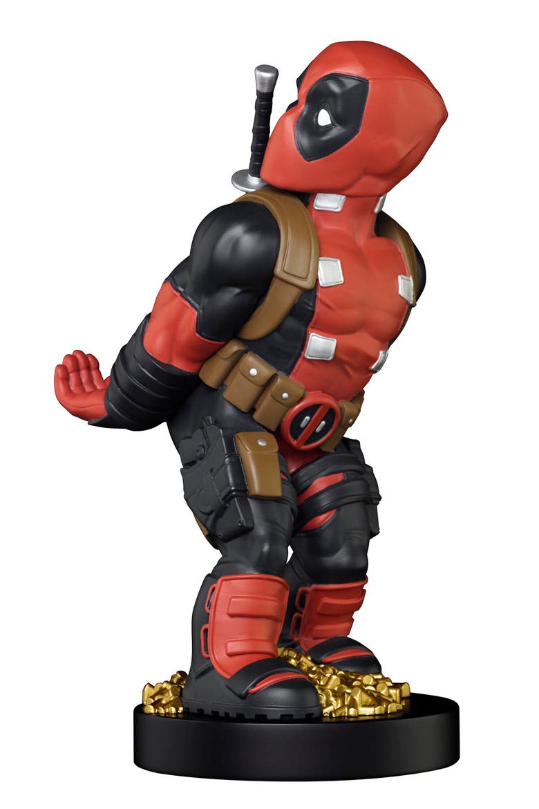 Marvel Deadpool Rear View Phone & Gaming Controller Holder, Alternate, color, Multicolored