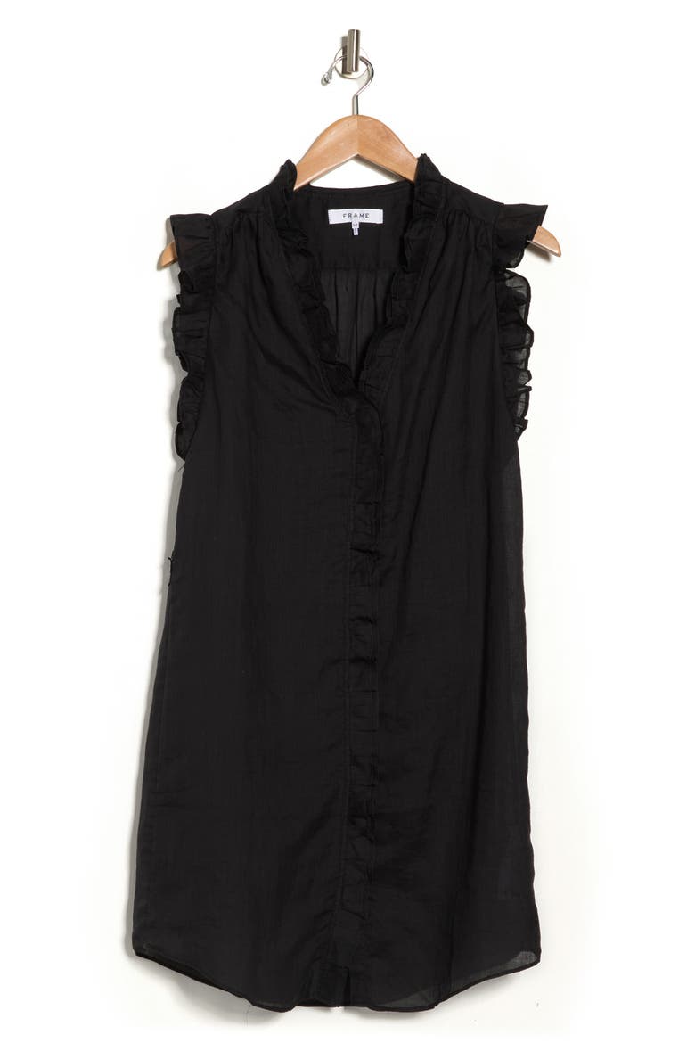 Ruffle Lauren Dress, Alternate, color, NOIR