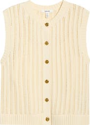 Splendid Luca Pointelle Sweater Tank