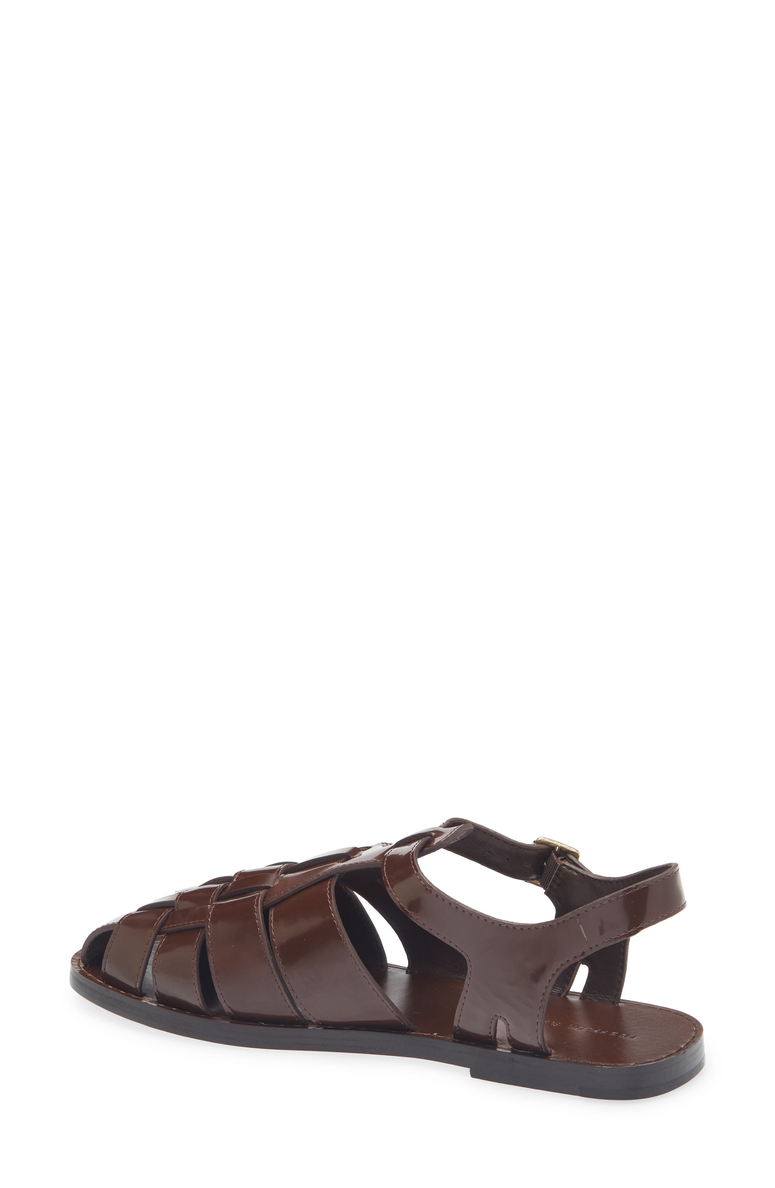 Loeffler Randall Max Caged Slingback Sandal, Alternate, color, Dark Brown