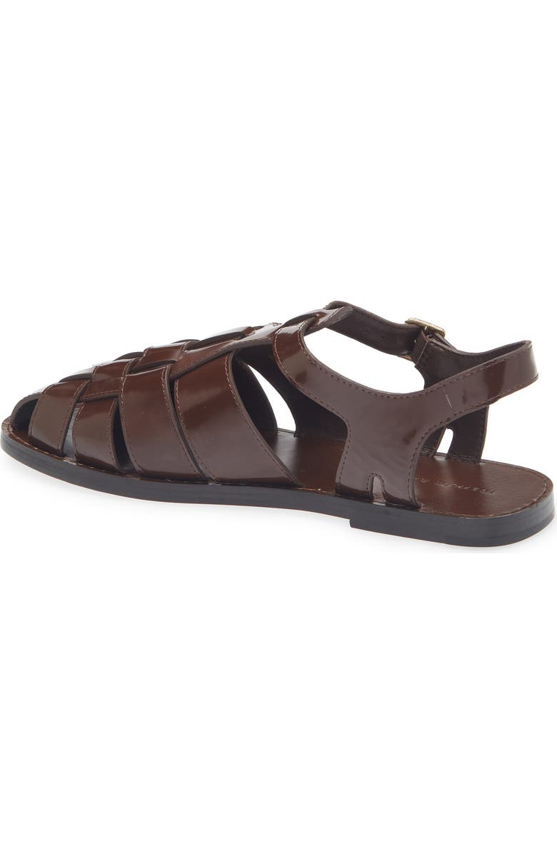 Loeffler Randall Max Caged Slingback Sandal, Alternate, color, Dark Brown