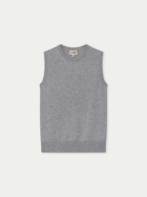 Timeless Cashmere Crewneck Vest