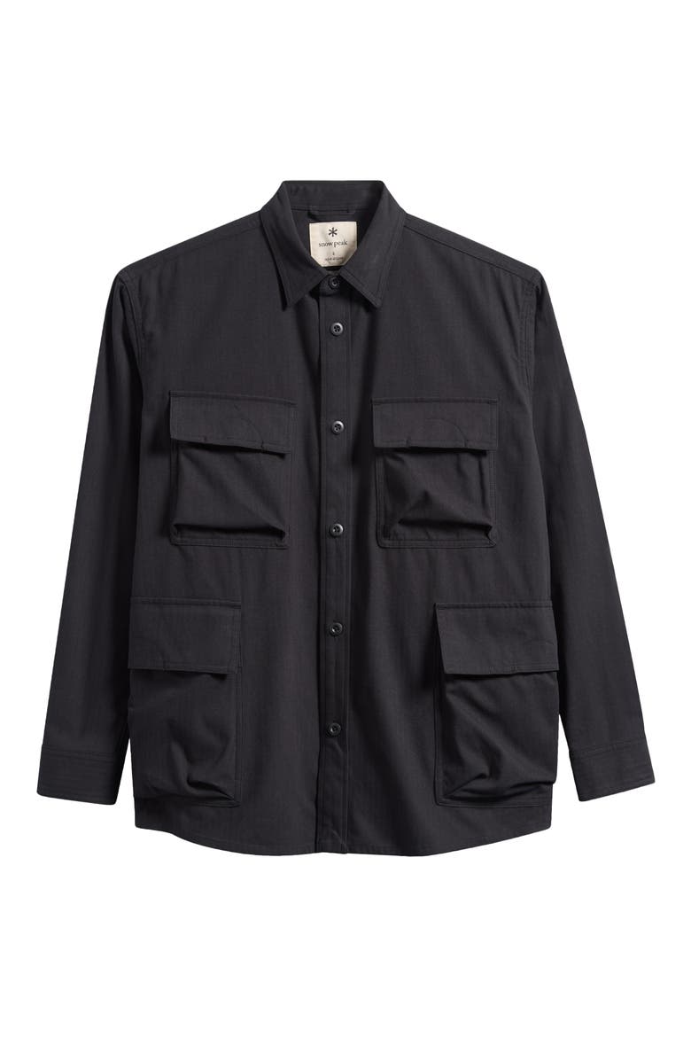 Takibi Herringbone Shirt Jacket (Men) | Nordstrom