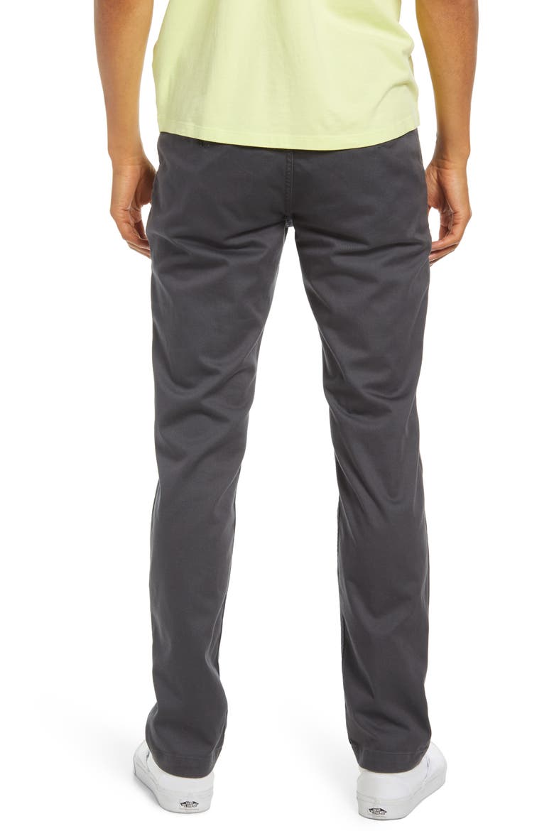 Authentic Slim Fit Stretch Chinos, Alternate, color, ASPHALT
