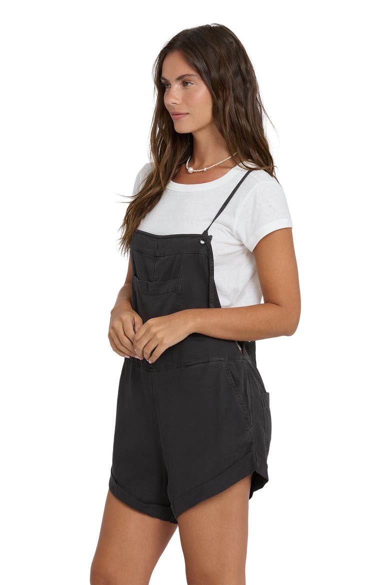 Wild Pursuit Short Overalls, Alternate, color, OFF BLACK