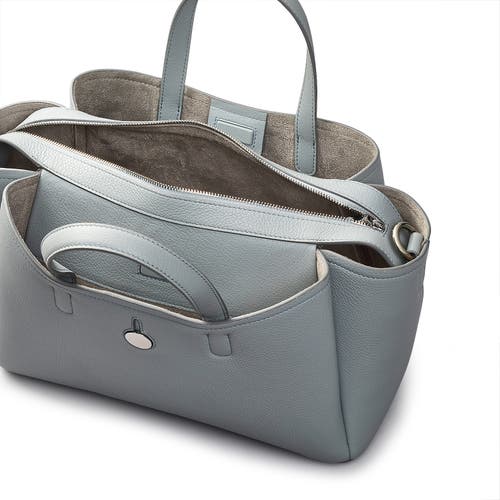 Radley Bathurst Mews Medium Ziptop Satchel Bag In Artichoke