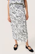 Soaked in Luxury Vinka Wrap Midrise Waist Maxi Skirt