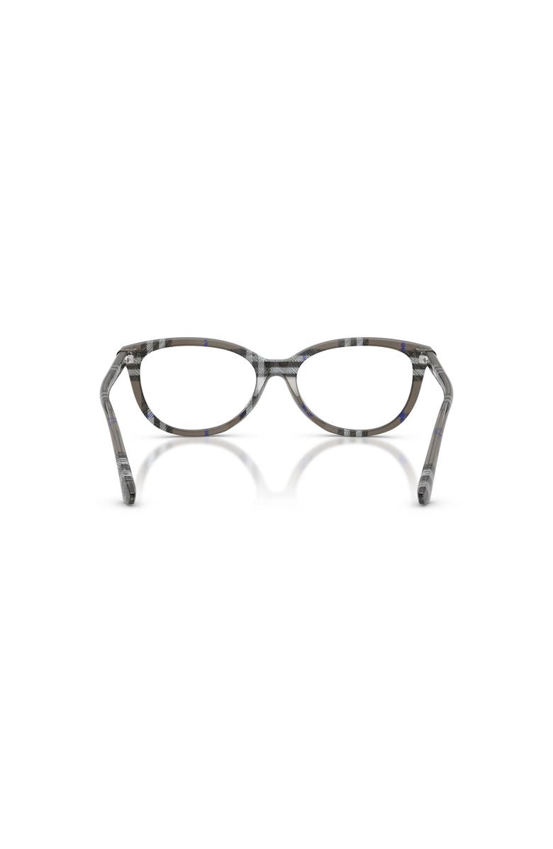 Burberry 54mm Cat Eye optical glasses, Alternate, color, Grey