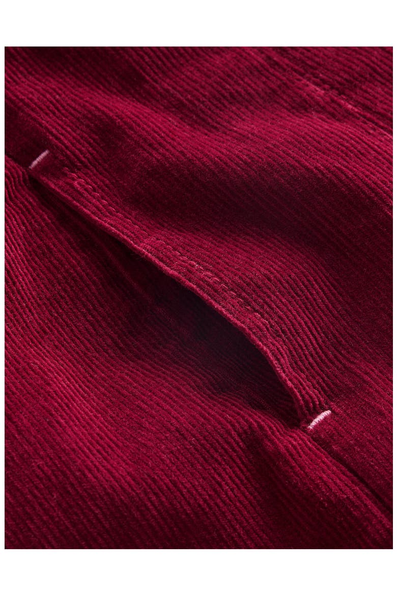 Kids' Pleated Corduroy Skort, Alternate, color, RUMBA RED CORD