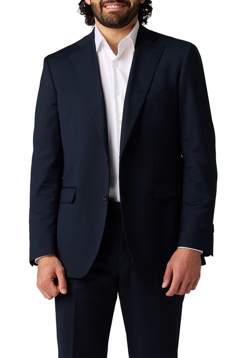 Performance Classic Fit Suit Separate Jacket, Main, color, NAVY