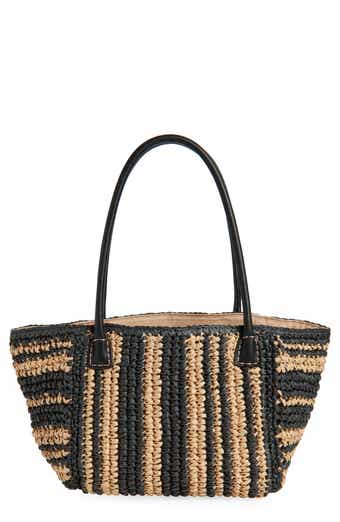 Madewell Handwoven Leather Medium Tote