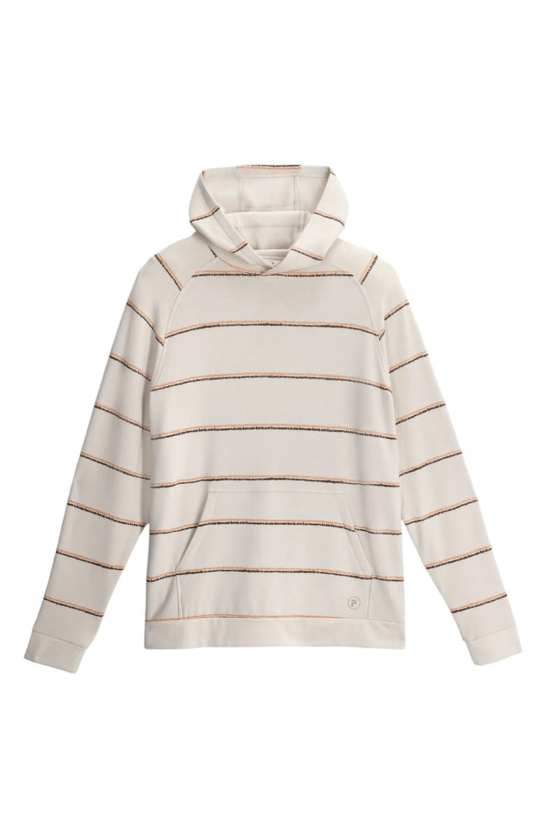 Free Fly Fleece Hoodie, Alternate, color, Dash Double Stripe Birch