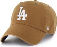 CARHARTT X 47 Men's Carhartt x '47  Brown Los Angeles Dodgers Clean Up Adjustable Hat