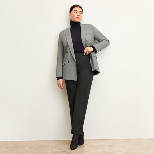 M.m.lafleur The Axam Turtleneck - Organic Ribbed Pima Cotton In Black
