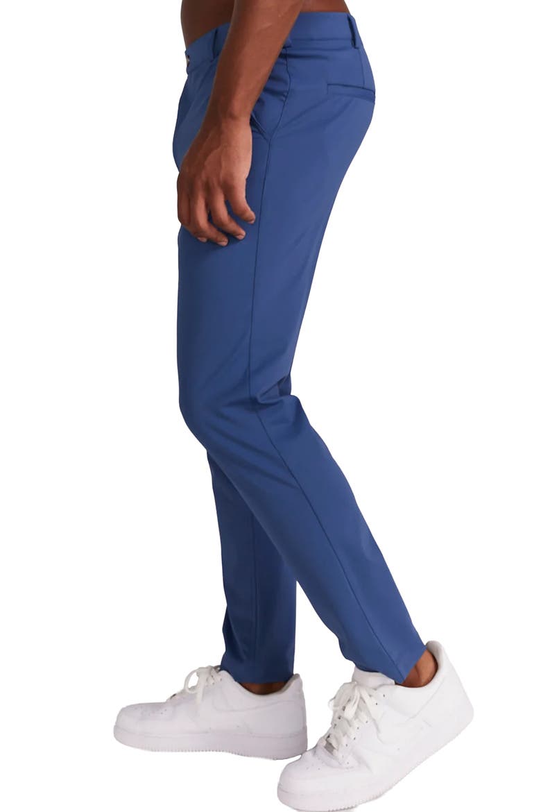 Bradley Performance Pull On Trouser Pants, Alternate, color, STEEL BLUE