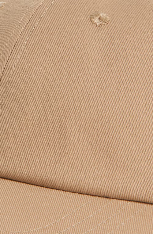 Treasure & Bond Cotton Twill Ball Cap In Tan