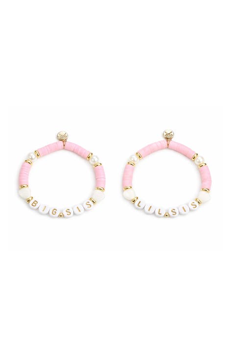Big & Lil Sis Bracelet Set (Little Kid, Big Kid)