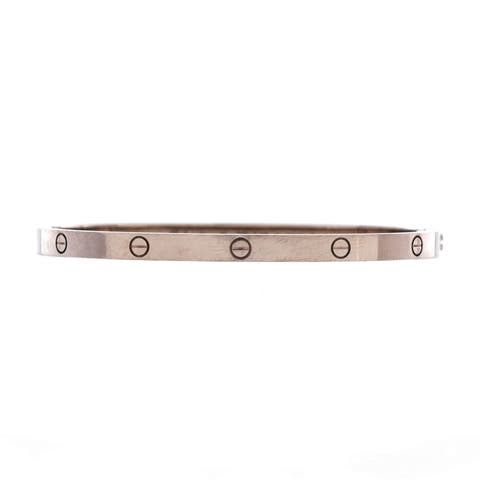 Love Bracelet 18K White Gold Small