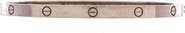 Pre-Owned Cartier Love Bracelet 18K White Gold Small