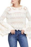 Free People Once Upon a Time Lace Top