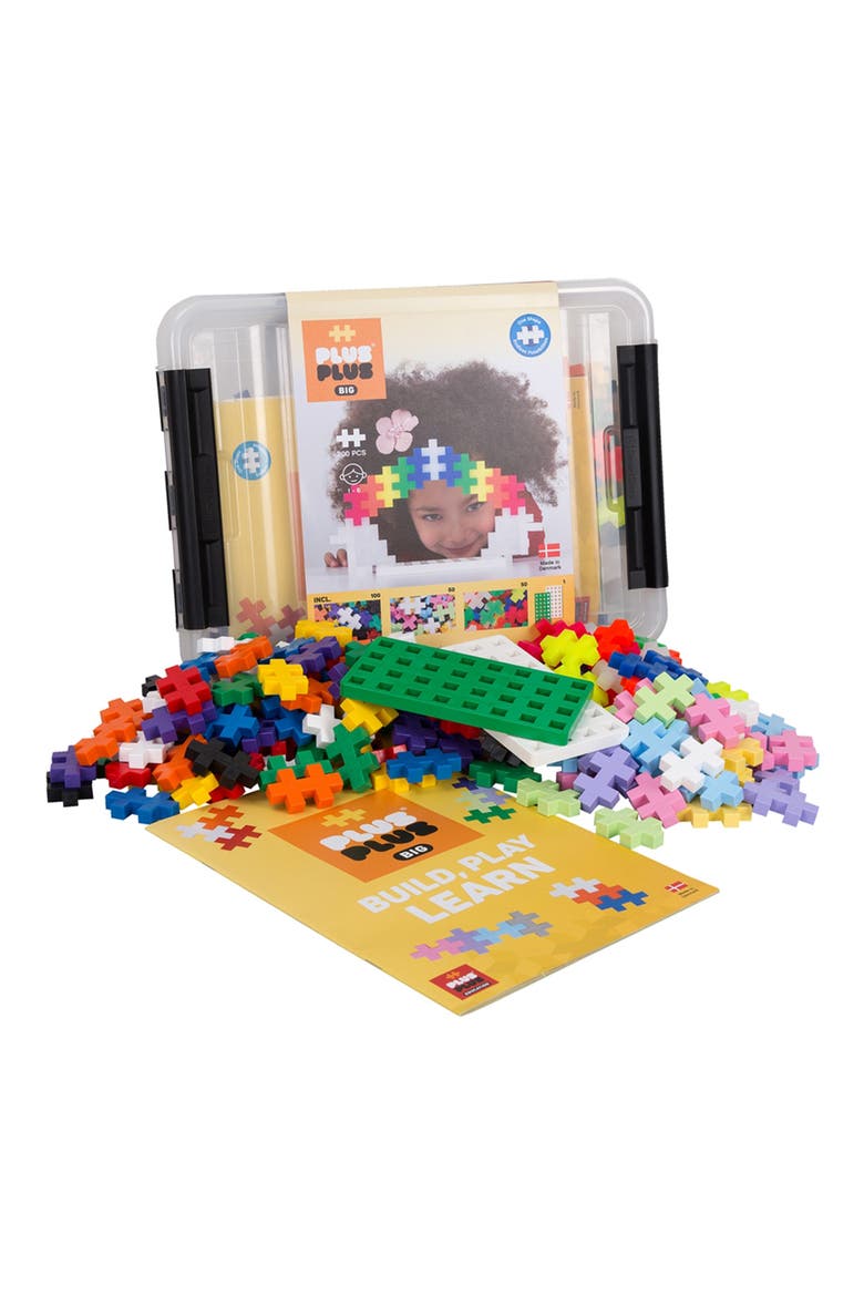 200-Piece BIG Basic Playset with 2 Baseplates, Main, color, BLUE
