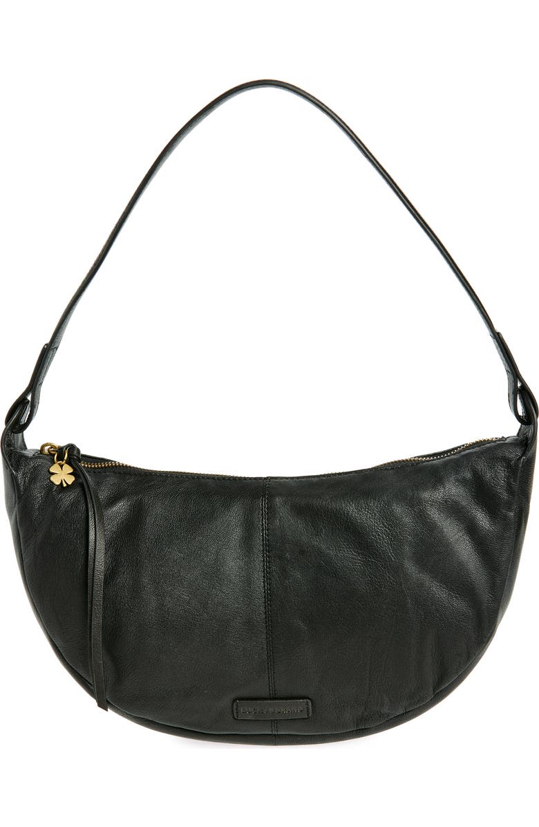 Lucky Brand Seth Leather Shoulder Bag, Main, color,
