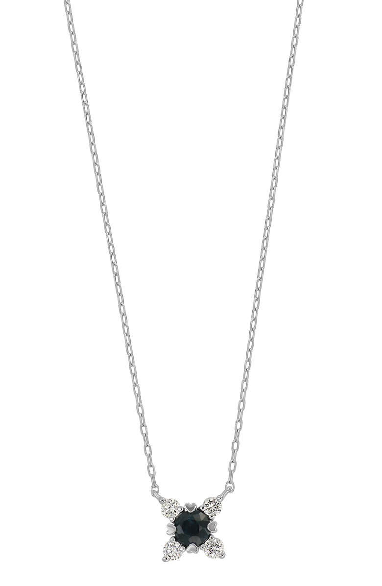 Bony Levy El Mar Diamond & Sapphire Pendant Necklace, Main, color,