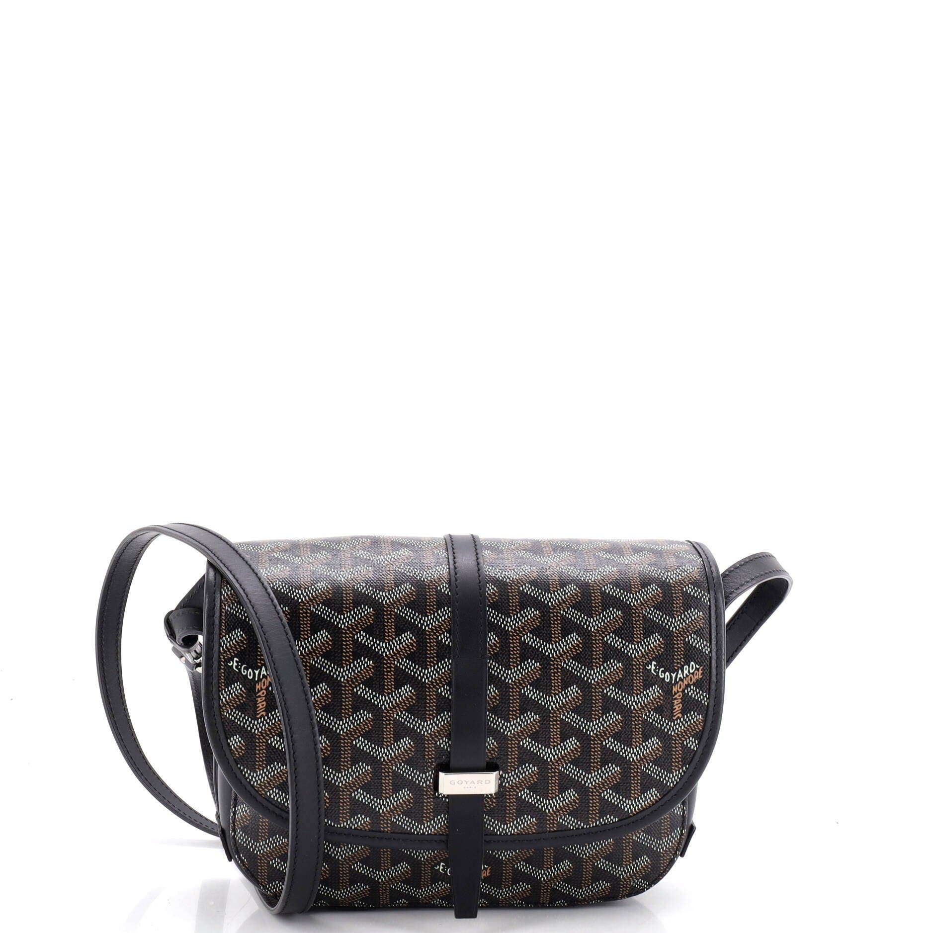 Belvedere II Messenger Bag Coated Canvas PM, Main, color, Black