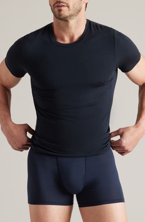 Rhone C.o.r. Crewneck Undershirt In Blue