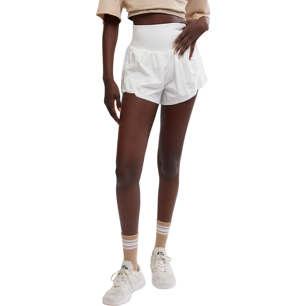 Free People Fp Movement Carpe Diem Shorts In White