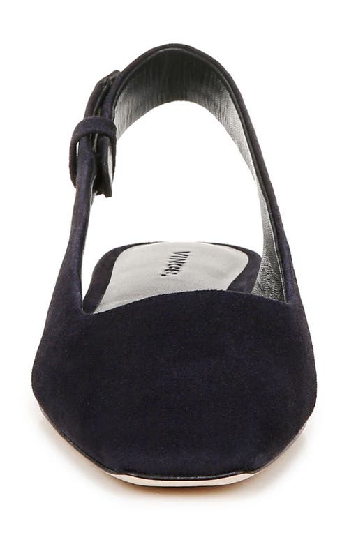 Vince Vida Slingback Flat In Coastal