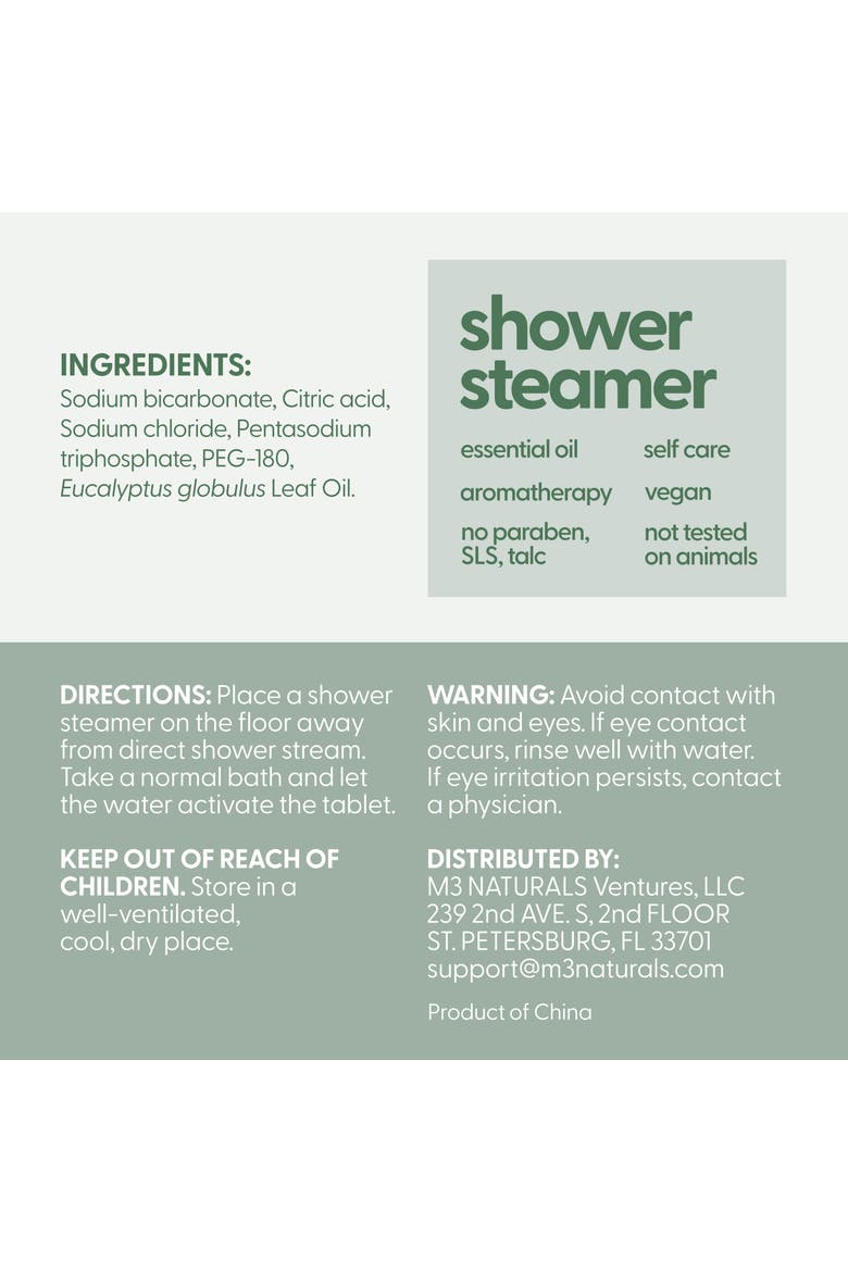 Eucalyptus Shower Steamers, 14ct, Alternate, color, None