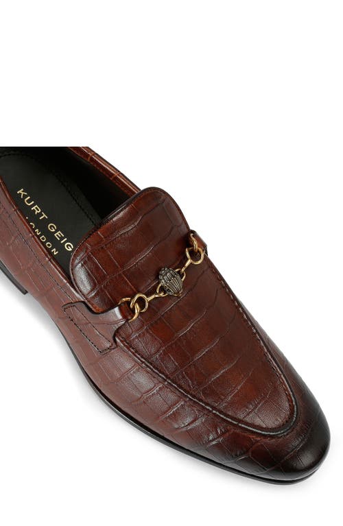 Kurt Geiger London Alton Loafer In Light/pastel Brown