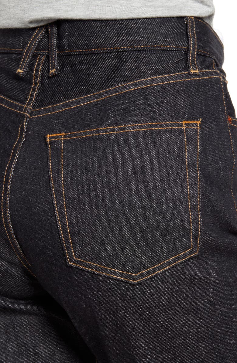 SLVRLAKE London High Waist Straight Leg Jeans, Alternate, color, Empty Sky