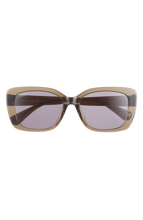55mm Round Sunglasses