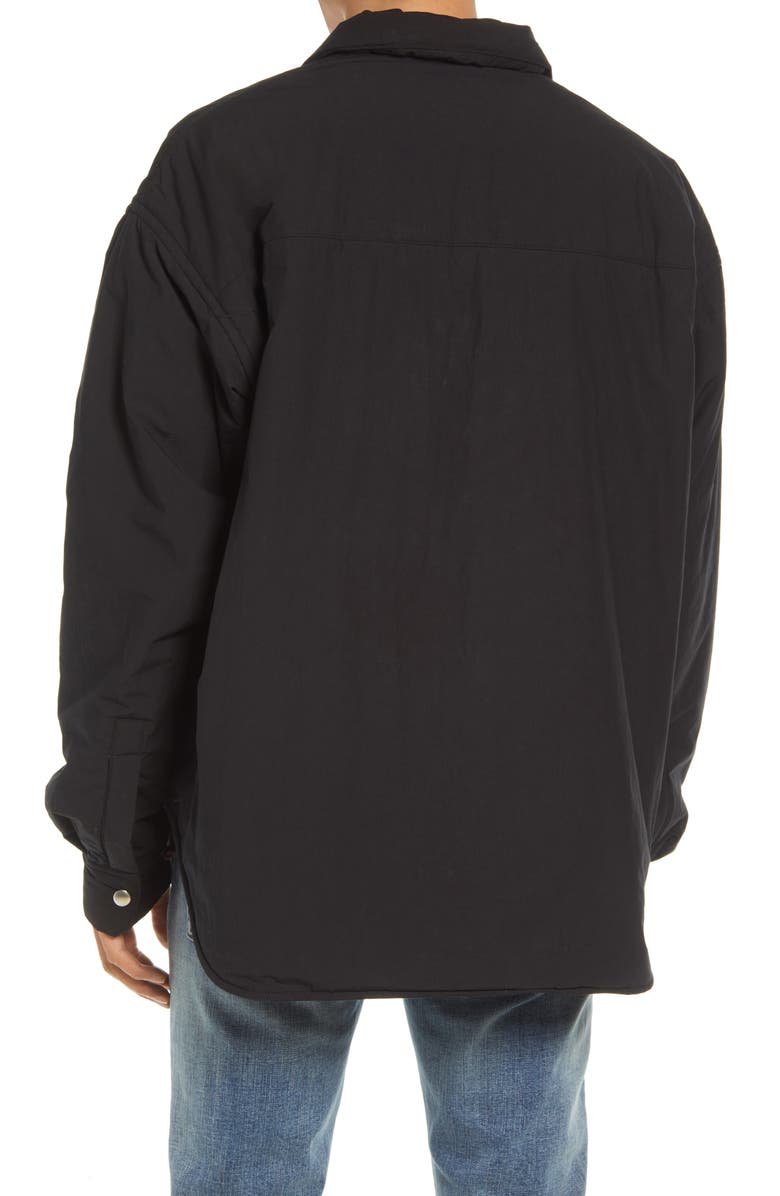 John Elliott Suffolk Padded Snap Overshirt, Alternate, color, 