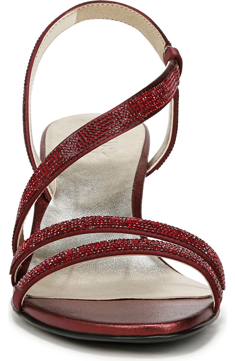 Naturalizer Vanessa Ankle Strap Sandal, Alternate, color, Cranberry Fabric