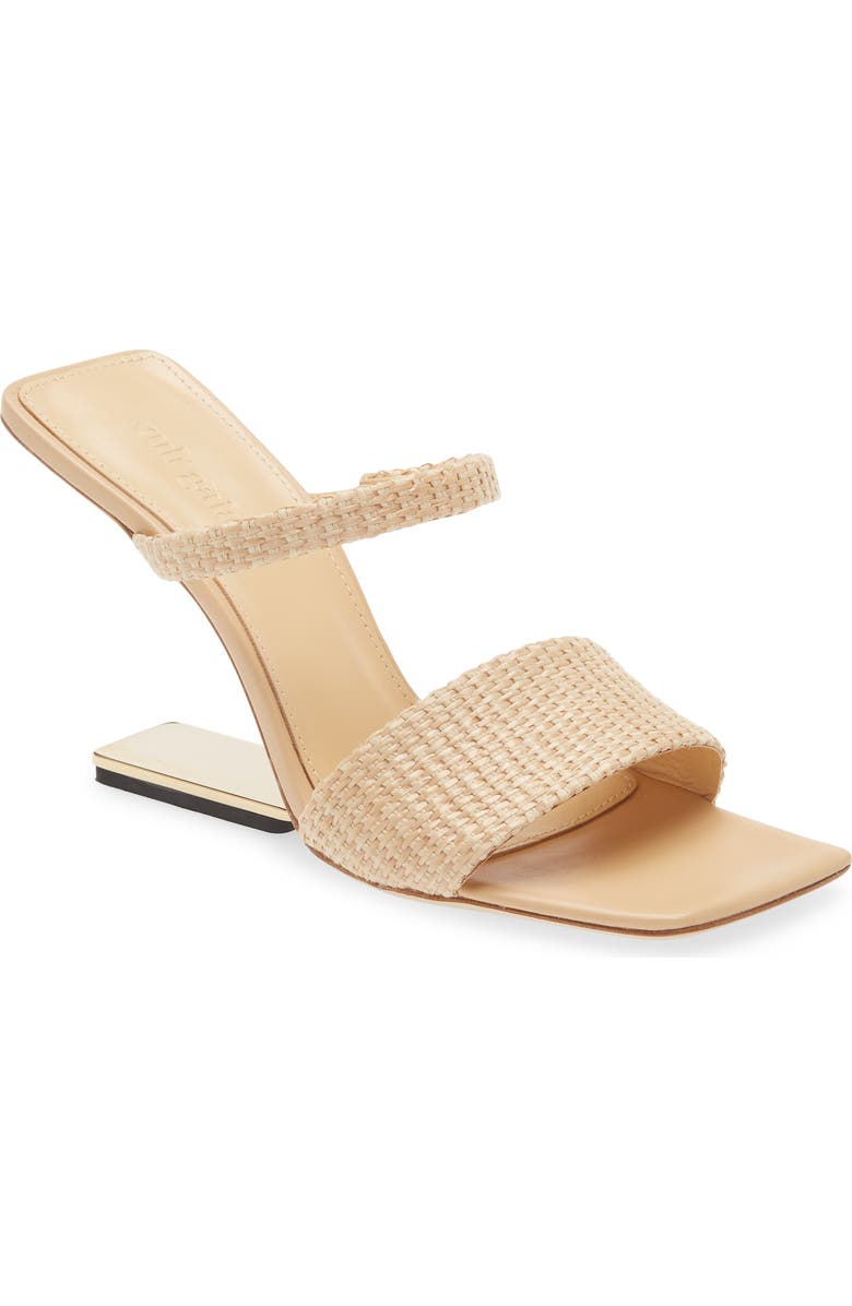Cult Gaia Rene Sandal, Main, color, Natural